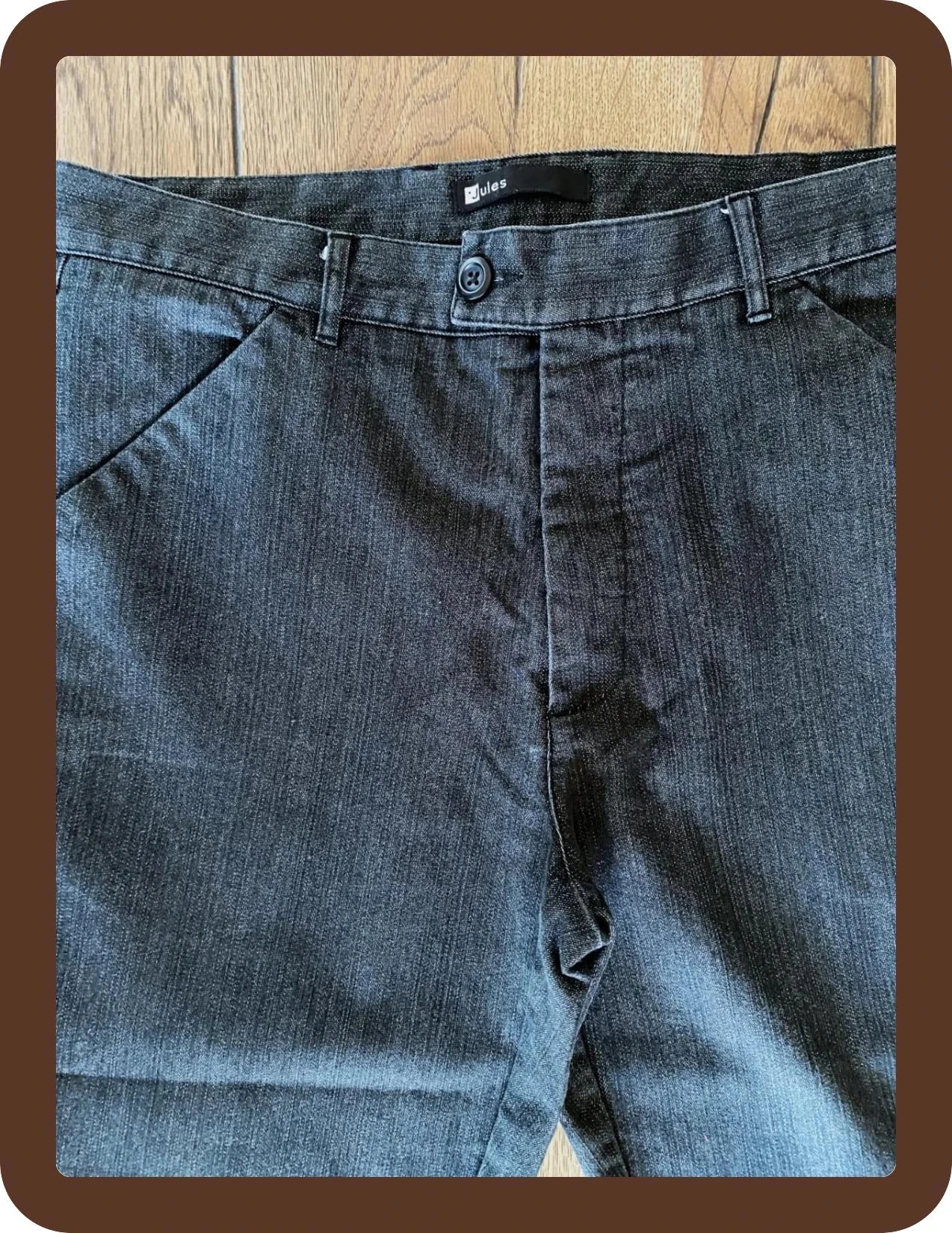 Calça reta cinza escuro JULES T44 – Excelente estado – photo 2